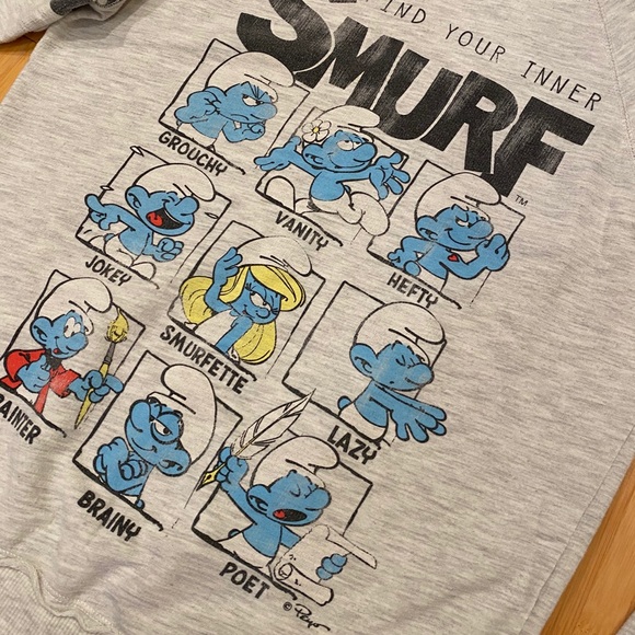 Find your inner Smurf sweatshirt - Picture 2 of 4